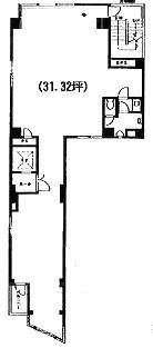 長谷川ビル3F 間取り図