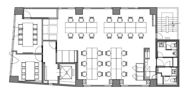 Grandir 日本橋小伝馬町4F 間取り図