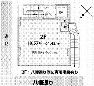 Daikanyama Front2F 間取り図