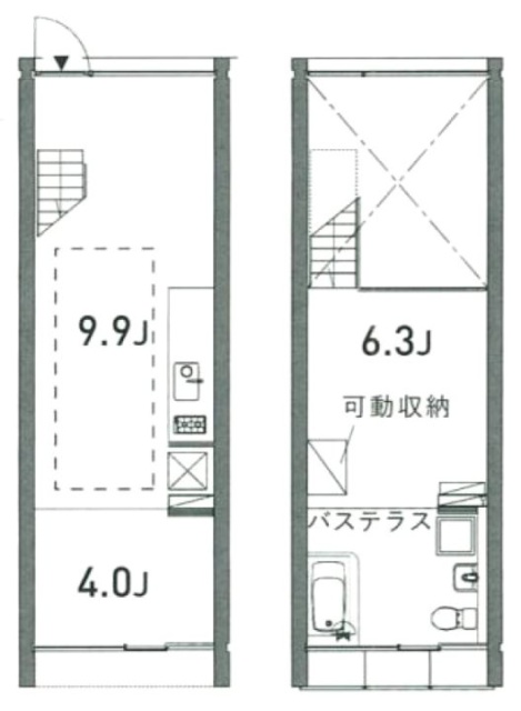 ヴァーグビル106 間取り図