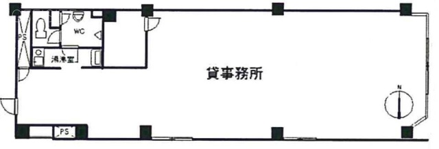 関口ビル3F 間取り図