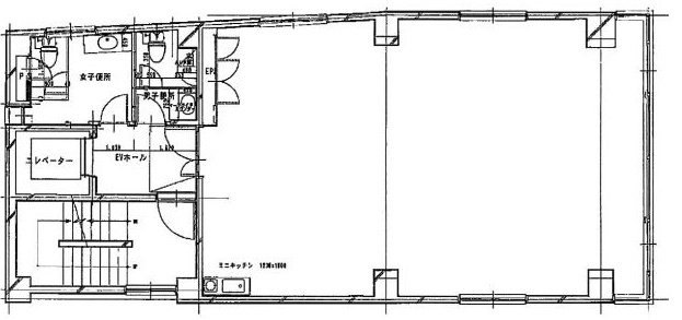 MSC西新橋ビル5F 間取り図
