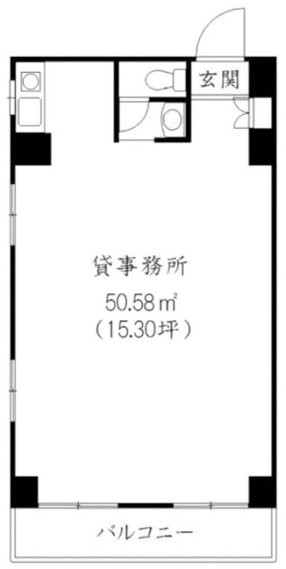 ユニオンビルヂング703 間取り図
