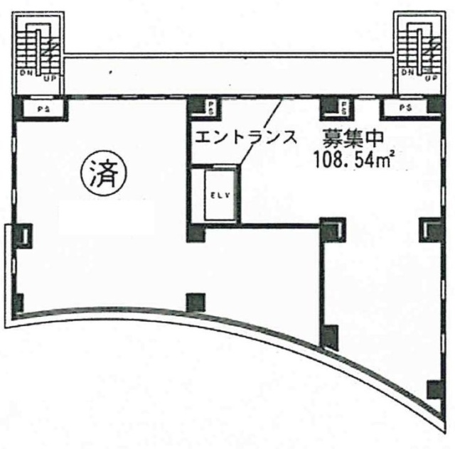 エヌ’ズ クアトロビルB 間取り図