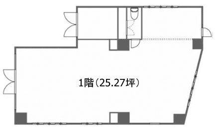 桜テラス1F 間取り図