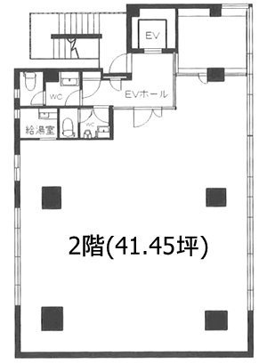 SEA BIRDビル2F 間取り図
