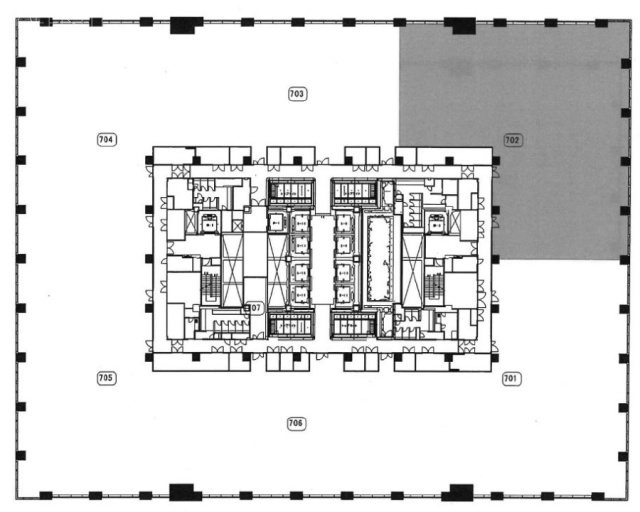 豊洲フォレシア7F 間取り図