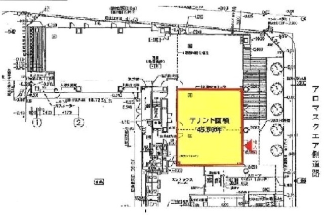 蒲田プライム1F 間取り図