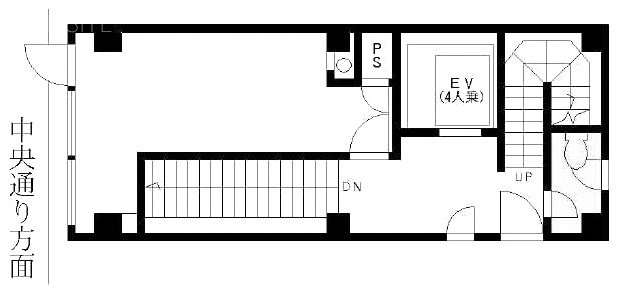 佐々木ビル2F 間取り図