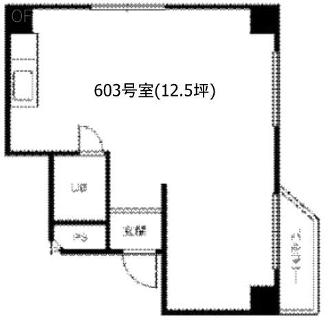 第3伊藤ビル603 間取り図