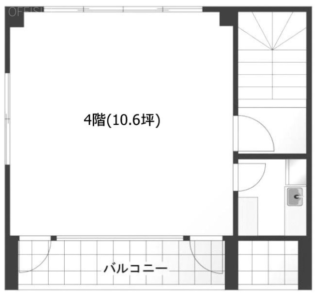 上杉ビル4F 間取り図
