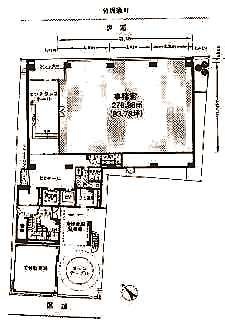 赤坂室町ビル101 間取り図