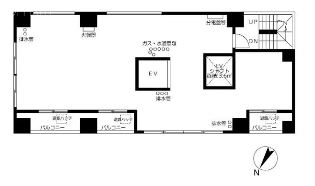 プラザM5F 間取り図