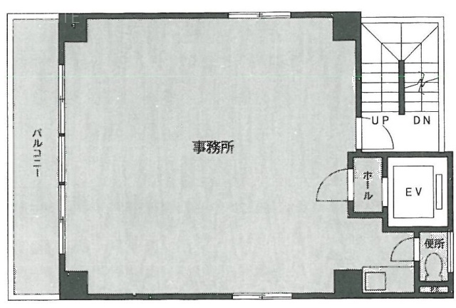 小林ビル4F 間取り図