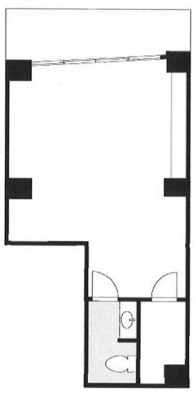 ヤマベビル1F 間取り図