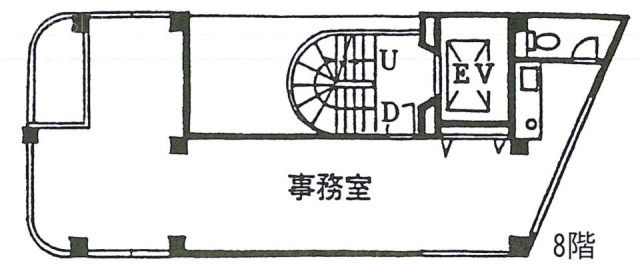 加瀬ビル1788F 間取り図