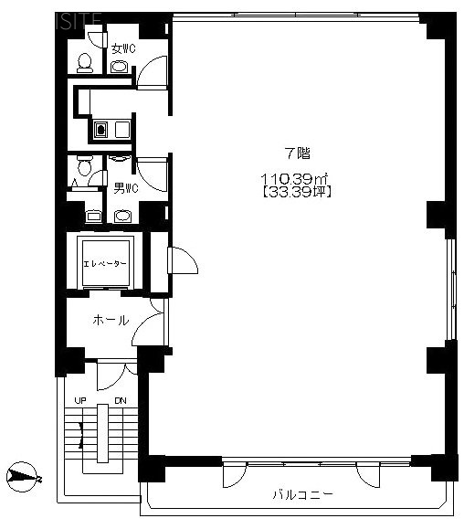 グランフォークス本郷ビル7F 間取り図