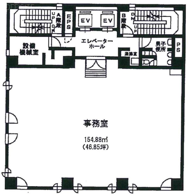 メアリヒト吉祥寺ビル5F 間取り図