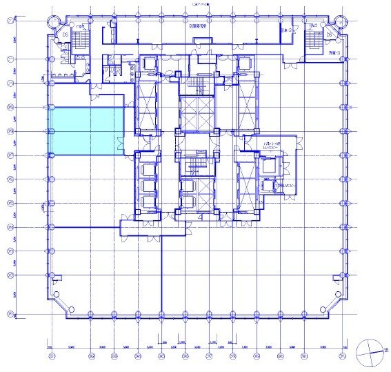 愛宕グリーンヒルズMORIタワー4F 間取り図