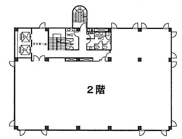 Nビル東陽町2F 間取り図