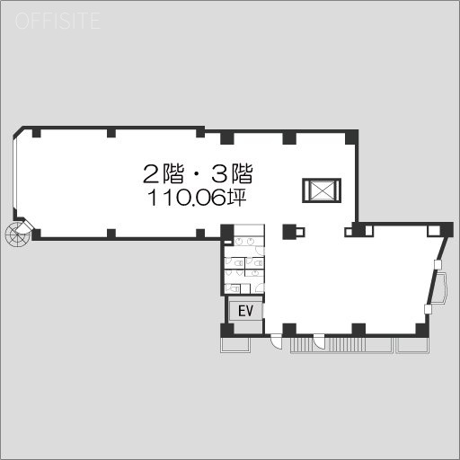 ヴェラハイツ日本橋箱崎3F 間取り図