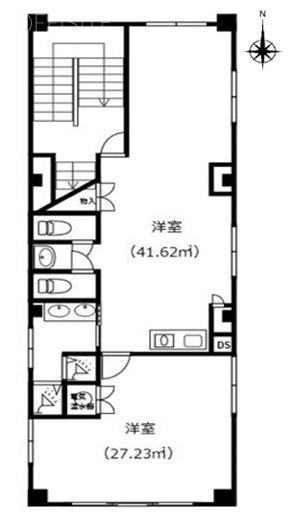 日庄別館4F 間取り図