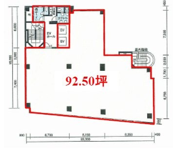 アルテビル東神田Ⅱ9F 間取り図
