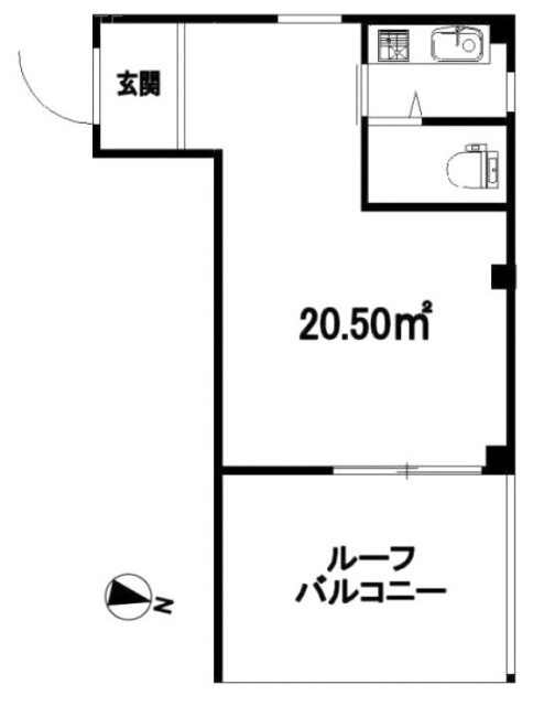 中島ビル306 間取り図