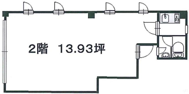 山内ビル2F 間取り図