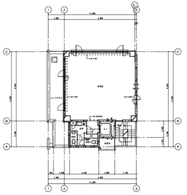 紀文第二ビル5F 間取り図