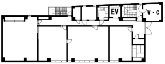 三鱗ビル5F 間取り図