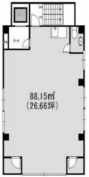 西葛西駅前ビル5F 間取り図