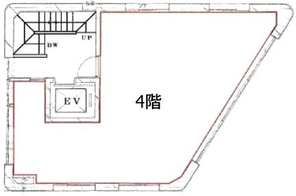 福石ビル4F 間取り図