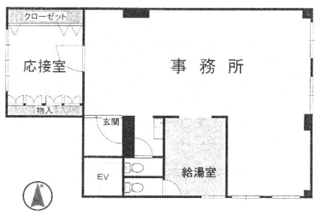 エコールビル2F 間取り図