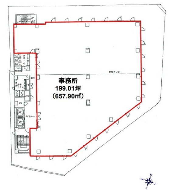 目黒F2ビル2F 間取り図