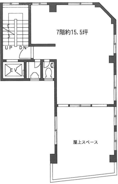吉野2号館ビル7F 間取り図