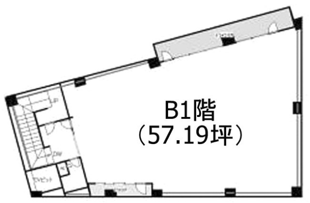 ヒューマンハーバーB1F 間取り図