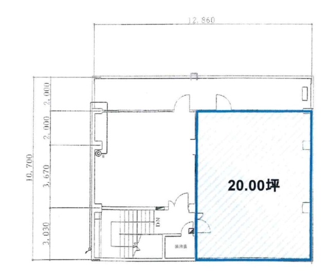 豊川ビル本館72 間取り図