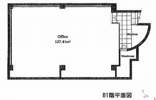 原宿リープレックスイーズビルB1F 間取り図