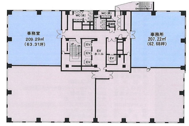 神谷町プライムプレイス2 間取り図