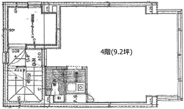 ハラダビル4F 間取り図