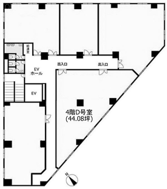 TSMビルD 間取り図