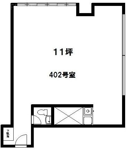 NNビル402 間取り図
