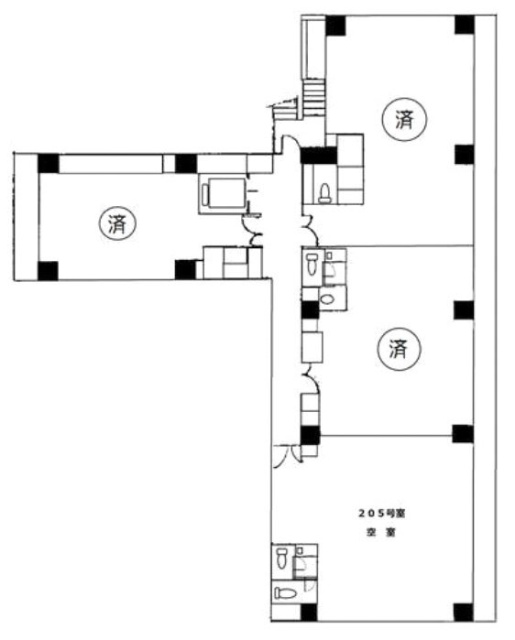 シティコープ浅草橋90205 間取り図