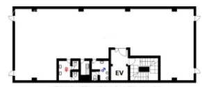 御徒町グランディアビル4F 間取り図