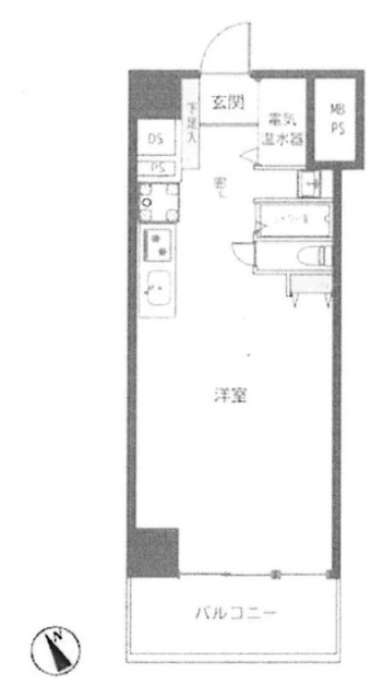 ヴェラハイツ新宿御苑903 間取り図