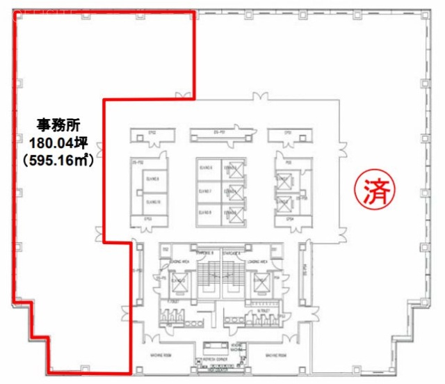 アルカウエスト3F 間取り図