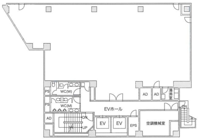 藤久ビル東1号館8F 間取り図