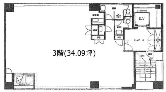 TOWAビル3F 間取り図