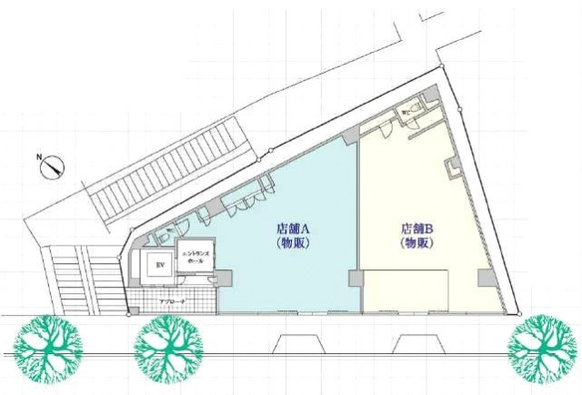 バルビゾン100ビルB 間取り図
